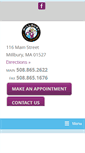 Mobile Screenshot of millburyfamilydentistry.com